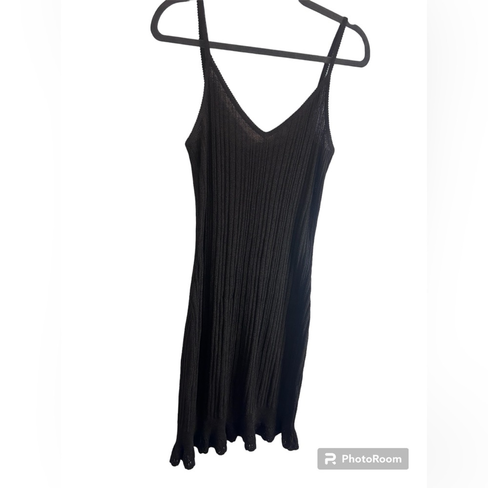 Anne Klein brown stretch dress